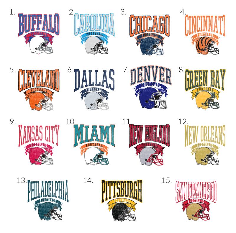 "Vintage" NFL FOOTBALL Sweatshirts