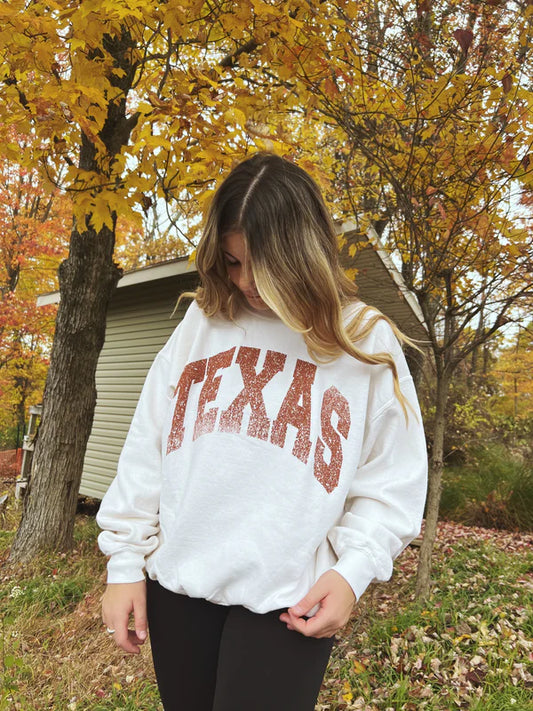 Texas Graphic Crewneck Sweatshirt