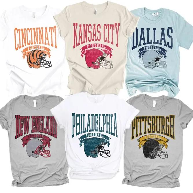 "Vintage" NFL HOMETOWN T-Shirts