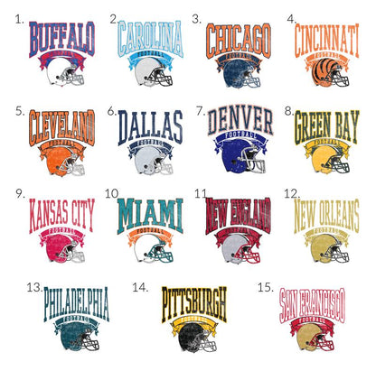 "Vintage" NFL FOOTBALL Sweatshirts