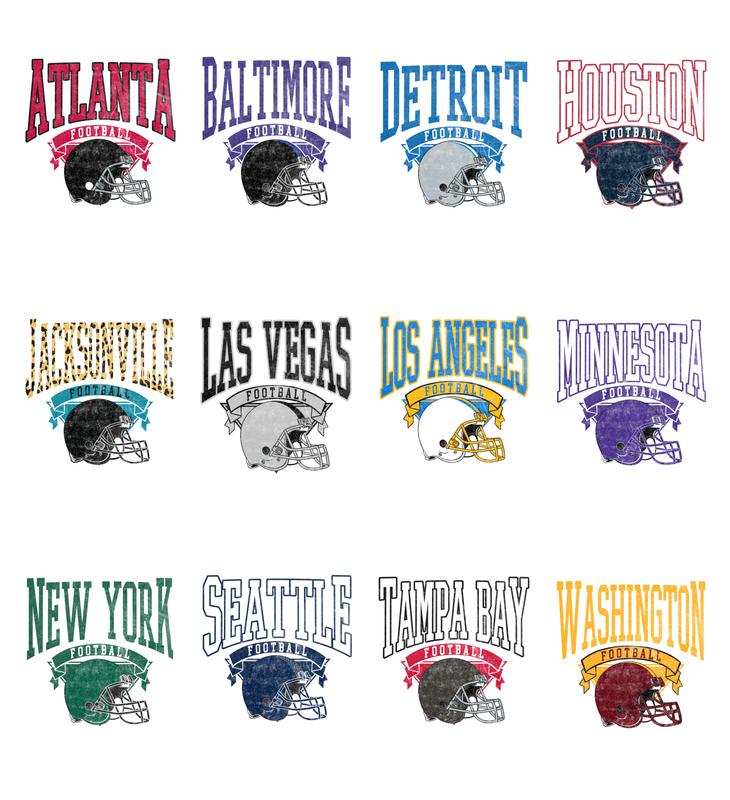 "Vintage" NFL FOOTBALL Sweatshirts